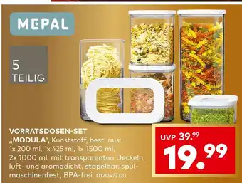 porta Mepal vorratsdosen-set modula Angebot