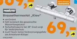 Globus Baumarkt Primaster brausethermostat „kiew“ Angebot