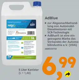 Globus Baumarkt Parys adblue Angebot