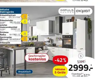 ROLLER Impuls küchen oder exquisit einbauküche Angebot