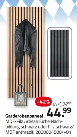 ROLLER Garderobenpaneel Angebot