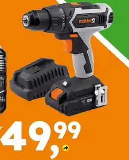 Globus Baumarkt Meister akku-bohrschrauber Angebot
