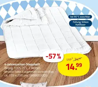 ROLLER 4-jahreszeiten-steppbett Angebot