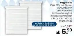 ROLLER Doppelrollo Angebot