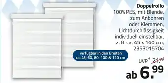 ROLLER Doppelrollo Angebot