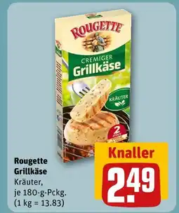 REWE Rougette cremiger grillkäse kräuter Angebot