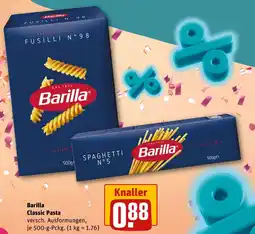 REWE Barilla fusilli n°98 Angebot