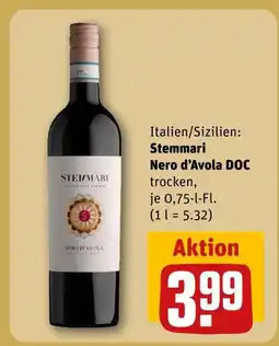 REWE Stemmari nero d’avola doc trocken Angebot