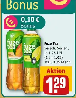 REWE Fuze tea fuze tea Angebot
