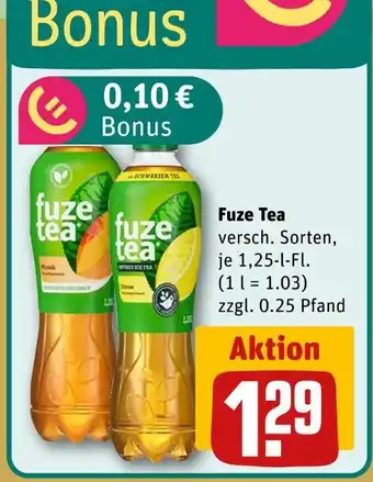 REWE Fuze tea fuze tea Angebot