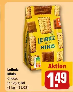 REWE Leibniz minis choco Angebot