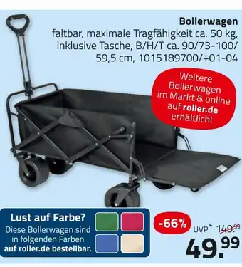 ROLLER Bollerwagen Angebot