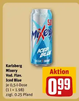 REWE Karlsberg mixery vod. flav. iced blue Angebot