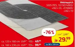 ROLLER Webteppich Angebot