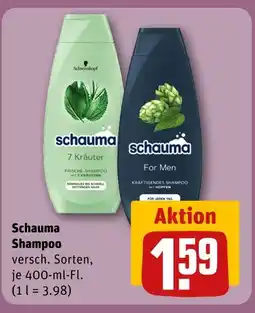 REWE Schauma 7 kräuter shampoo Angebot