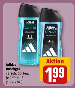 REWE Adidas ice dive duschgel Angebot