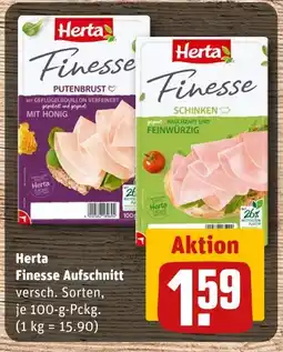 REWE Herta finesse putenbrust Angebot