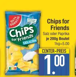 Edeka Gut & günstig chips for friends salz Angebot