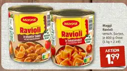 nahkauf Maggi ravioli in pikanter sauce Angebot
