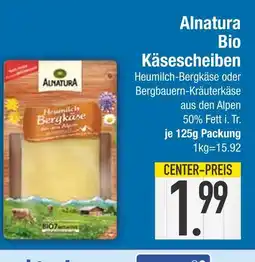 Edeka Alnatura bio käsescheiben heumilch-bergkäse Angebot