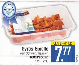 Edeka Gyros-spieße Angebot