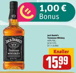 REWE Jack daniel's tennessee whiskey Angebot