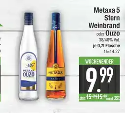 Edeka Metaxa 5 stern weinbrand Angebot