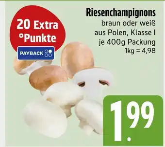 Edeka Riesenchampignons Angebot