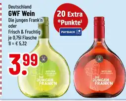 trinkgut Gwf wein die jungen frank'n müller-thurgau Angebot