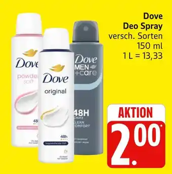 Marktkauf Dove powder soft deo spray Angebot