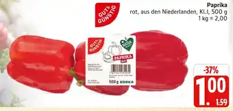 Marktkauf Gut & günstig paprika rot Angebot