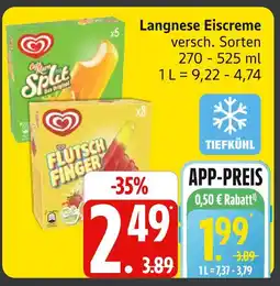 Marktkauf Langnese split Angebot