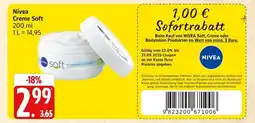 Marktkauf Nivea creme soft Angebot