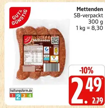 Marktkauf Gut & günstig mettenden Angebot