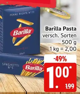 Marktkauf Barilla pasta Angebot
