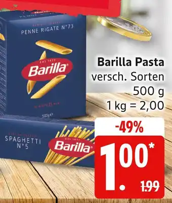 Marktkauf Barilla pasta Angebot