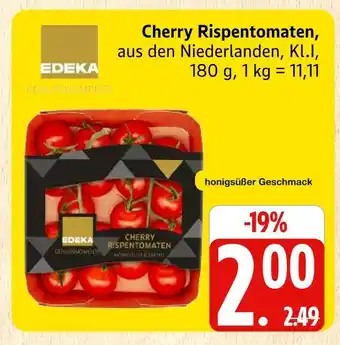 Marktkauf Edeka cherry rispentomaten Angebot