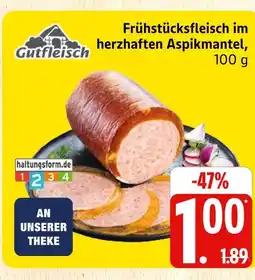 Marktkauf Gutfleisch frühstücksfleisch im herzhaften aspikmantel Angebot