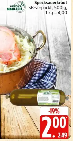 Marktkauf Meine mahlzeit specksauerkraut Angebot