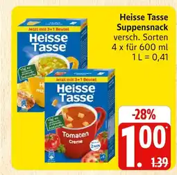 Marktkauf Heisse tasse suppensnack tomaten creme Angebot