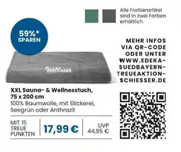Edeka Xxl sauna- & wellnesstuch Angebot