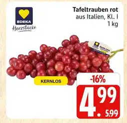 Marktkauf Edeka herzstücke tafeltrauben rot Angebot