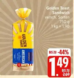 Marktkauf Golden toast sandwich Angebot