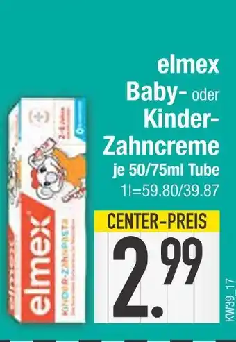 Edeka Elmex baby-zahncreme Angebot