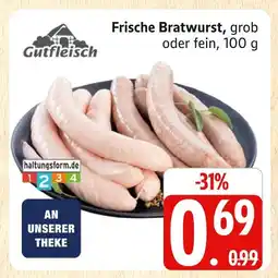 Marktkauf Gutfleisch frische bratwurst Angebot