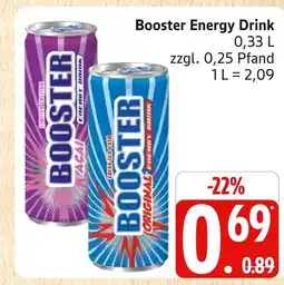 Marktkauf Booster energy drink original Angebot