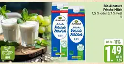 Marktkauf Alnatura frische weidemilch 1,5 % Angebot