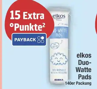 Edeka Elkos duo-watte pads Angebot