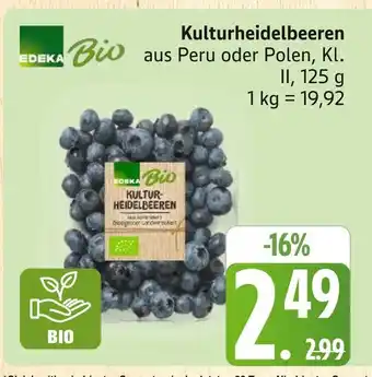 Marktkauf Edeka bio kulturheidelbeeren Angebot