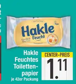 Edeka Hakle feuchtes toilettenpapier Angebot